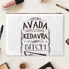 Avada Kedavra Bitch Harry  Potter Cosmetic Bag (XL) from ArtsNow.com Back
