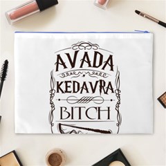 Avada Kedavra Bitch Harry  Potter Cosmetic Bag (XL) from ArtsNow.com Back