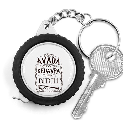 Avada Kedavra Bitch Harry  Potter Measuring Tape from ArtsNow.com Front