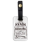Avada Kedavra Bitch Harry  Potter Luggage Tag (one side)