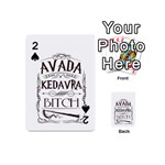 Avada Kedavra Bitch Harry  Potter Playing Cards 54 (Mini)