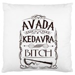 Avada Kedavra Bitch Harry  Potter Large Cushion Case (One Side)