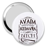 Avada Kedavra Bitch Harry  Potter 3  Handbag Mirror