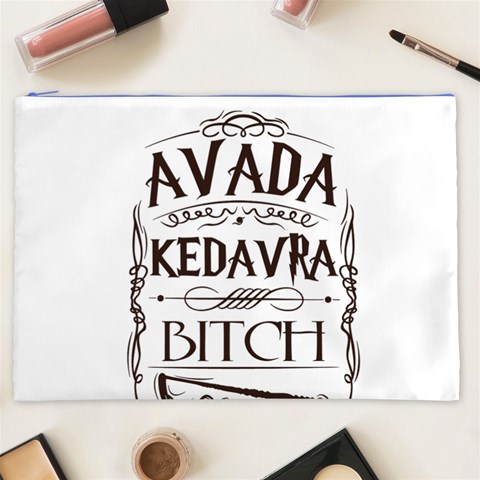 Avada Kedavra Bitch Harry  Potter Cosmetic Bag (XXL) from ArtsNow.com Front