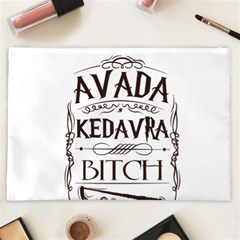 Avada Kedavra Bitch Harry  Potter Cosmetic Bag (XXL) from ArtsNow.com Back