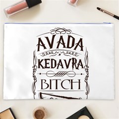 Avada Kedavra Bitch Harry  Potter Cosmetic Bag (XXL) from ArtsNow.com Back