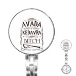Avada Kedavra Bitch Harry  Potter Stainless Steel Nurses Watch