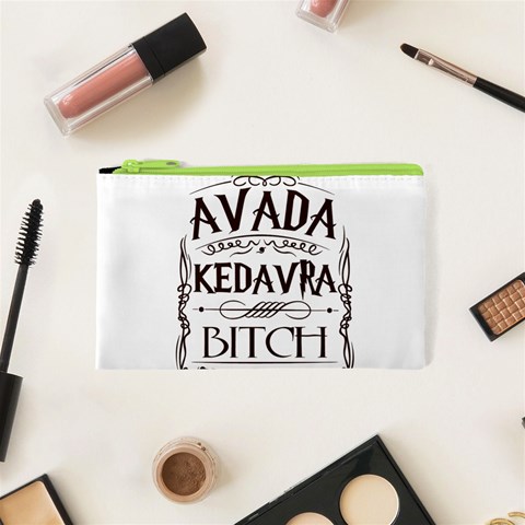Avada Kedavra Bitch Harry  Potter Cosmetic Bag (XS) from ArtsNow.com Front