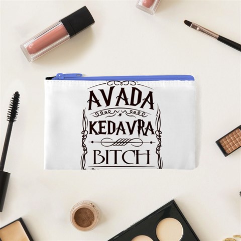 Avada Kedavra Bitch Harry  Potter Cosmetic Bag (XS) from ArtsNow.com Front