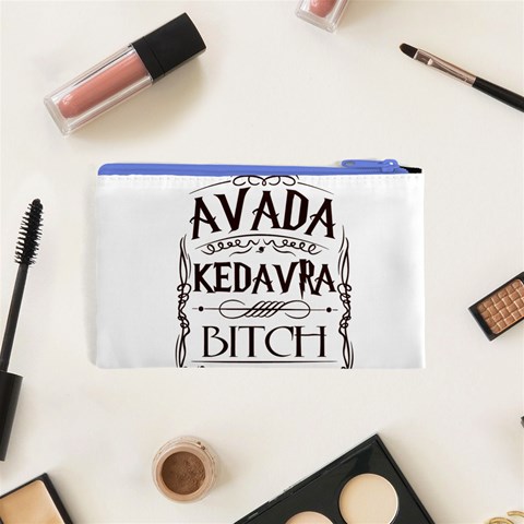 Avada Kedavra Bitch Harry  Potter Cosmetic Bag (XS) from ArtsNow.com Back