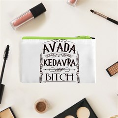 Avada Kedavra Bitch Harry  Potter Cosmetic Bag (XS) from ArtsNow.com Back