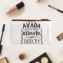 Avada Kedavra Bitch Harry  Potter Cosmetic Bag (XS) from ArtsNow.com Back