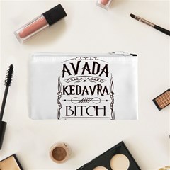 Avada Kedavra Bitch Harry  Potter Cosmetic Bag (XS) from ArtsNow.com Back