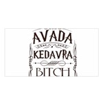 Avada Kedavra Bitch Harry  Potter Satin Shawl
