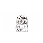 Avada Kedavra Bitch Harry  Potter Satin Wrap