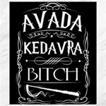 Avada Kedavra Bitch Harry Potter Canvas 8  x 10 