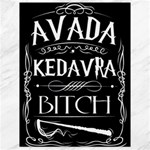 Avada Kedavra Bitch Harry Potter Canvas 18  x 24 