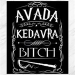 Avada Kedavra Bitch Harry Potter Canvas 20  x 24 