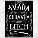 Avada Kedavra Bitch Harry Potter Canvas 36  x 48 