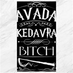 Avada Kedavra Bitch Harry Potter Canvas 40  x 72 