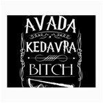 Avada Kedavra Bitch Harry Potter Small Glasses Cloth (2 Sides)