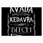 Avada Kedavra Bitch Harry Potter Large Glasses Cloth (2 Sides)