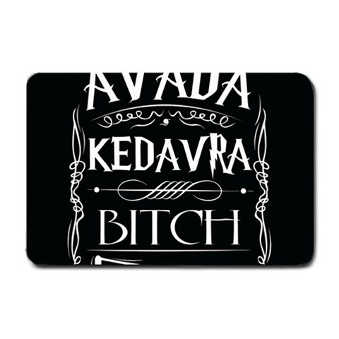 Avada Kedavra Bitch Harry Potter Small Doormat from ArtsNow.com 24 x16  Door Mat