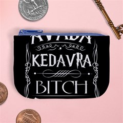 Avada Kedavra Bitch Harry Potter Mini Coin Purse from ArtsNow.com Front