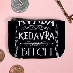 Avada Kedavra Bitch Harry Potter Mini Coin Purse from ArtsNow.com Front