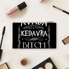 Avada Kedavra Bitch Harry Potter Cosmetic Bag (Small) from ArtsNow.com Back
