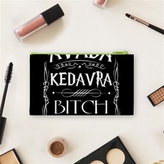 Avada Kedavra Bitch Harry Potter Cosmetic Bag (Small) from ArtsNow.com Back