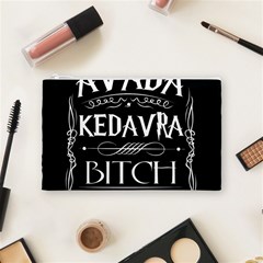 Avada Kedavra Bitch Harry Potter Cosmetic Bag (Medium) from ArtsNow.com Front