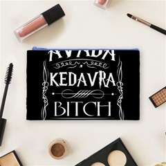 Avada Kedavra Bitch Harry Potter Cosmetic Bag (Medium) from ArtsNow.com Front