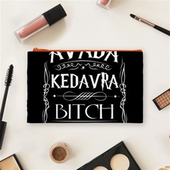 Avada Kedavra Bitch Harry Potter Cosmetic Bag (Medium) from ArtsNow.com Front
