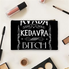 Avada Kedavra Bitch Harry Potter Cosmetic Bag (Medium) from ArtsNow.com Back
