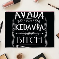 Avada Kedavra Bitch Harry Potter Cosmetic Bag (XL) from ArtsNow.com Front
