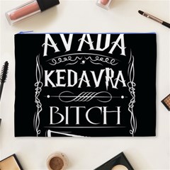 Avada Kedavra Bitch Harry Potter Cosmetic Bag (XL) from ArtsNow.com Front