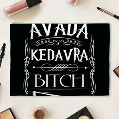 Avada Kedavra Bitch Harry Potter Cosmetic Bag (XL) from ArtsNow.com Front