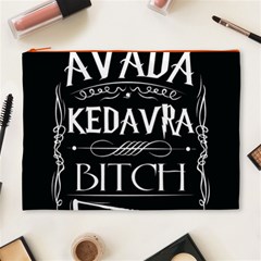 Avada Kedavra Bitch Harry Potter Cosmetic Bag (XL) from ArtsNow.com Front