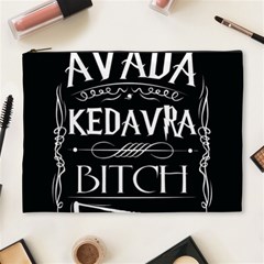 Avada Kedavra Bitch Harry Potter Cosmetic Bag (XL) from ArtsNow.com Front