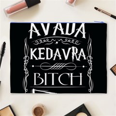 Avada Kedavra Bitch Harry Potter Cosmetic Bag (XL) from ArtsNow.com Back