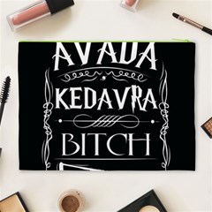 Avada Kedavra Bitch Harry Potter Cosmetic Bag (XL) from ArtsNow.com Back
