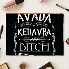Avada Kedavra Bitch Harry Potter Cosmetic Bag (XL) from ArtsNow.com Back