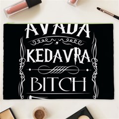 Avada Kedavra Bitch Harry Potter Cosmetic Bag (XXL) from ArtsNow.com Front