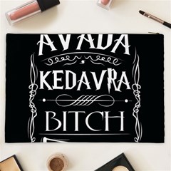 Avada Kedavra Bitch Harry Potter Cosmetic Bag (XXL) from ArtsNow.com Back