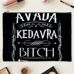 Avada Kedavra Bitch Harry Potter Cosmetic Bag (XXXL) from ArtsNow.com Front