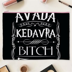 Avada Kedavra Bitch Harry Potter Cosmetic Bag (XXXL) from ArtsNow.com Front