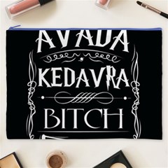 Avada Kedavra Bitch Harry Potter Cosmetic Bag (XXXL) from ArtsNow.com Front