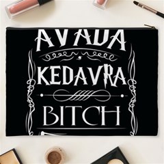 Avada Kedavra Bitch Harry Potter Cosmetic Bag (XXXL) from ArtsNow.com Back