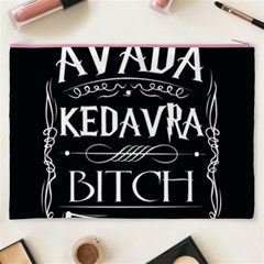 Avada Kedavra Bitch Harry Potter Cosmetic Bag (XXXL) from ArtsNow.com Back
